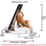 Nice Stretch - Personalized Cat Phone/ Tablet Holder Stand