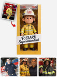Firefighter Gift - Personalized Firefighter Custom Shaped Acrylic Plaque