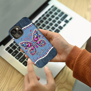 Beautiful Butterly - Personalized Butterfly Full Print Phone Case