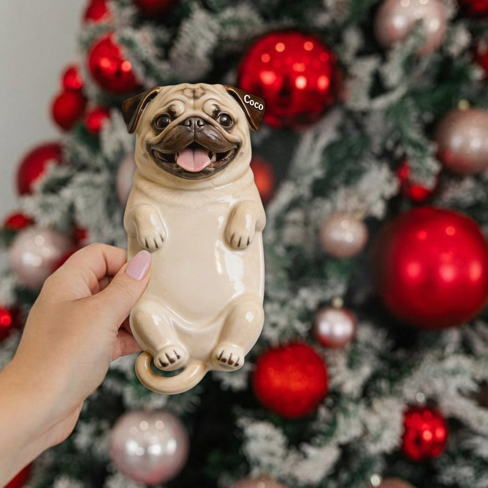 Snuggle Buddy Soap Holder - Personalized Dog Catch-All Tray