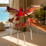 Hear The Wind - Personalized Memorial Wind Chime With Charm