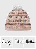 Sewing Machine & Thread Spool - Personalized Sewing Beanie Hat