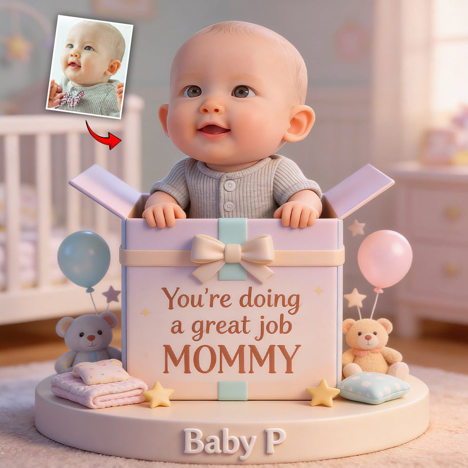 You're Doing A Great Job - Personalized Mother Custom Shaped Acrylic Plaque