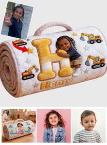 Good Night - Personalized Kid Nap Mat