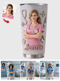 Nurse Bling Signature Tumbler - Personalized Nurse Tumbler
