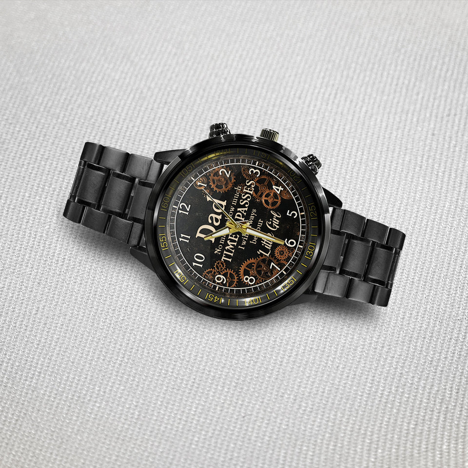 I Will Always Your Little Kid - Personalized Father Hand Watch