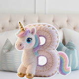 Perfect Gift For Kids - Personalized Kid Faux Fur Shaped Pillow