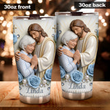 In His Arm - Personalized Christian Tumbler