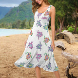 Love Turtles - Personalized Turtle Sleeveless Dress