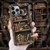 Hat And Books - Personalized Witch Full Print Phone Case