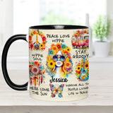 Hippie Soul - Personalized Hippie Accent Mug