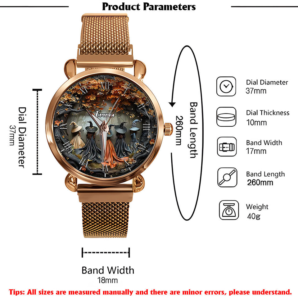 Magical Witch - Personalized Witch Women Hand Watch