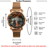 Magical Witch - Personalized Witch Women Hand Watch