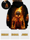 My Give A F Is Broken - Personalized Skull All Over Shirt