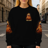 My Give A F Is Broken - Personalized Skull All Over Shirt