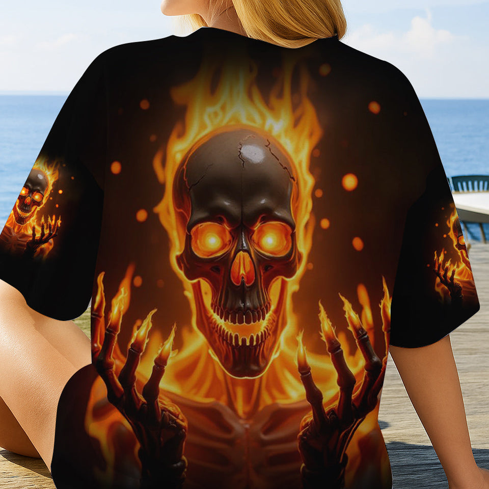 My Give A F Is Broken - Personalized Skull All Over Shirt