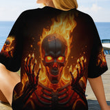 My Give A F Is Broken - Personalized Skull All Over Shirt