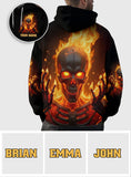 My Give A F Is Broken - Personalized Skull All Over Shirt