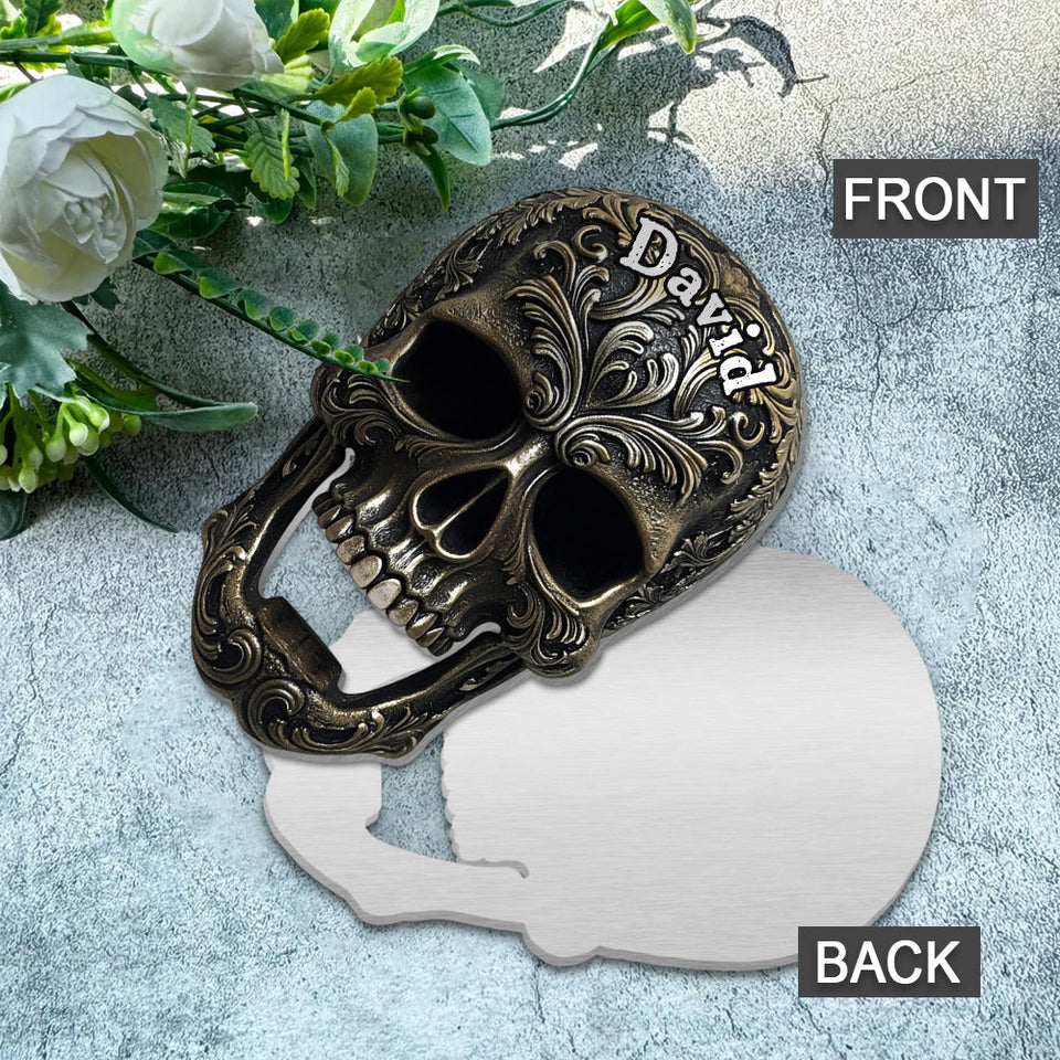 Cool Skull Bottle Opener - Personalized Beer Bottle Opener