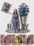 Custom Any Photo Perfect Birthday Gift - Personalized Birthday Custom Shaped Acrylic Plaque
