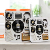 Love Vinyl - Personalized Vinyl Records Accent Mug & Coaster