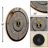 No Pain No Gain - Personalized Fitness Wall Clock