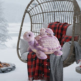 To my Granddaughter - Personalized Kid Faux Fur Shaped Pillow