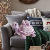 To my Granddaughter - Personalized Kid Faux Fur Shaped Pillow