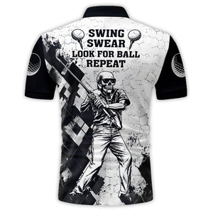 Look For Balls - Personalized Golf Polo Shirt