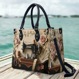 Perfect Gift For Sewing Lovers - Personalized Sewing Leather Handbag