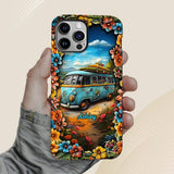 Hippie Van - Personalized Hippie Full Print Phone Case