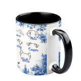 Just A Girl Who Loves Dogs - Personalized Dog Accent Mug