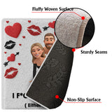 I F*cking Love You Either Way Works - Personalized Couple Non-Slip Tufted Rug