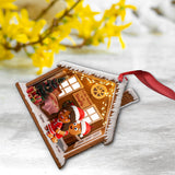 Til The Season To Be Naughty - Personalized Couple Ornament