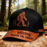 Hiking Makes Me Happy - Personalized Hiking Classic Cap