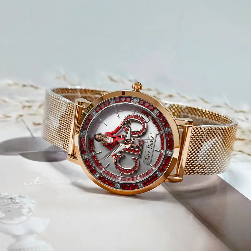 Custom Any Photo - Personalized Colleague Women Hand Watch