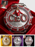 Custom Any Photo - Personalized Colleague Women Hand Watch
