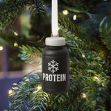No Pain No Gain - Personalized Fitness Folded Advent Calendar With Ornaments