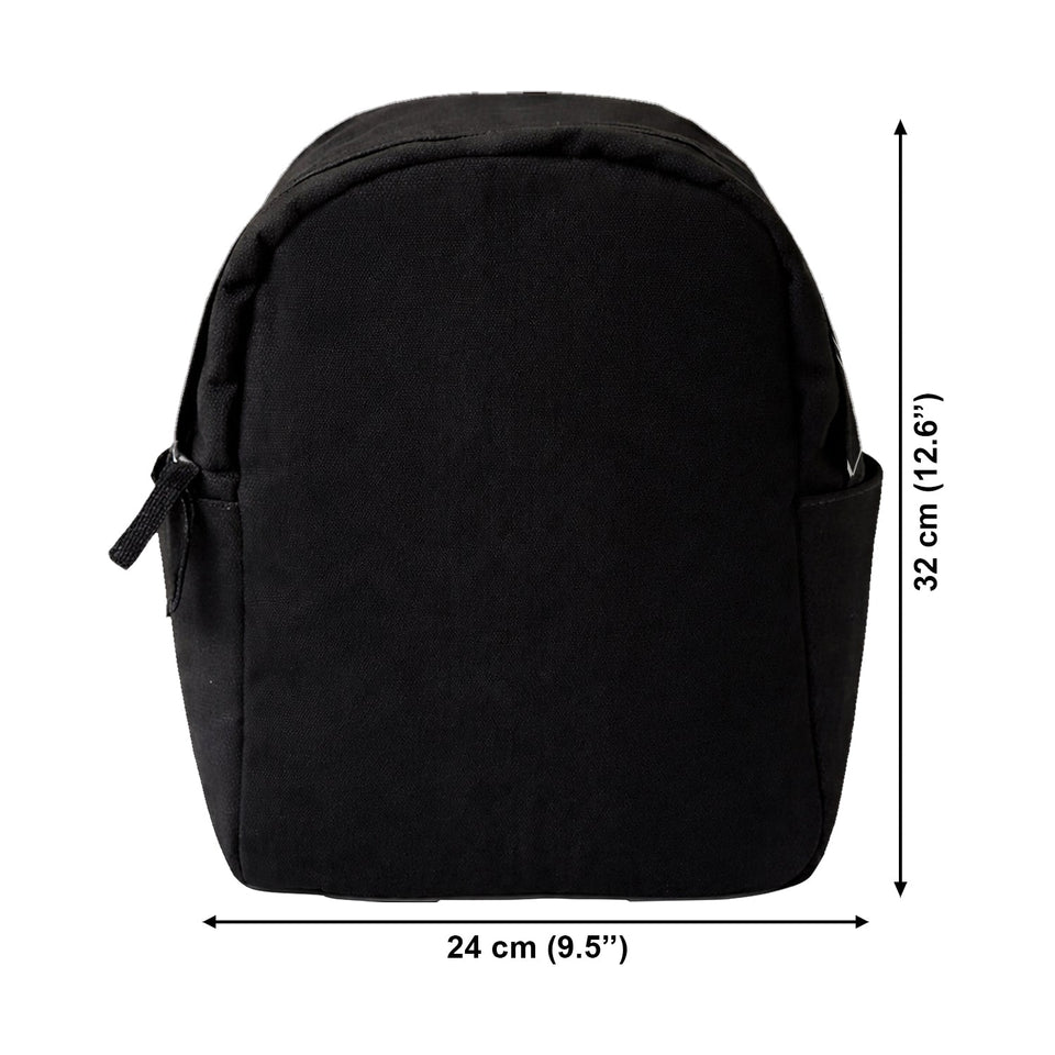 First Day of School, Back To School Gift - Personalized Kid Changeable Leather Patch Backpack