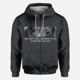 You Can't Tell Him What To Do You're Not His Dog - Personalized Dog All Over Shirt