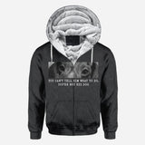 You Can't Tell Him What To Do You're Not His Dog - Personalized Dog All Over Shirt