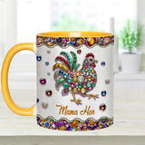Mama Hen - Personalized Mother Accent Mug
