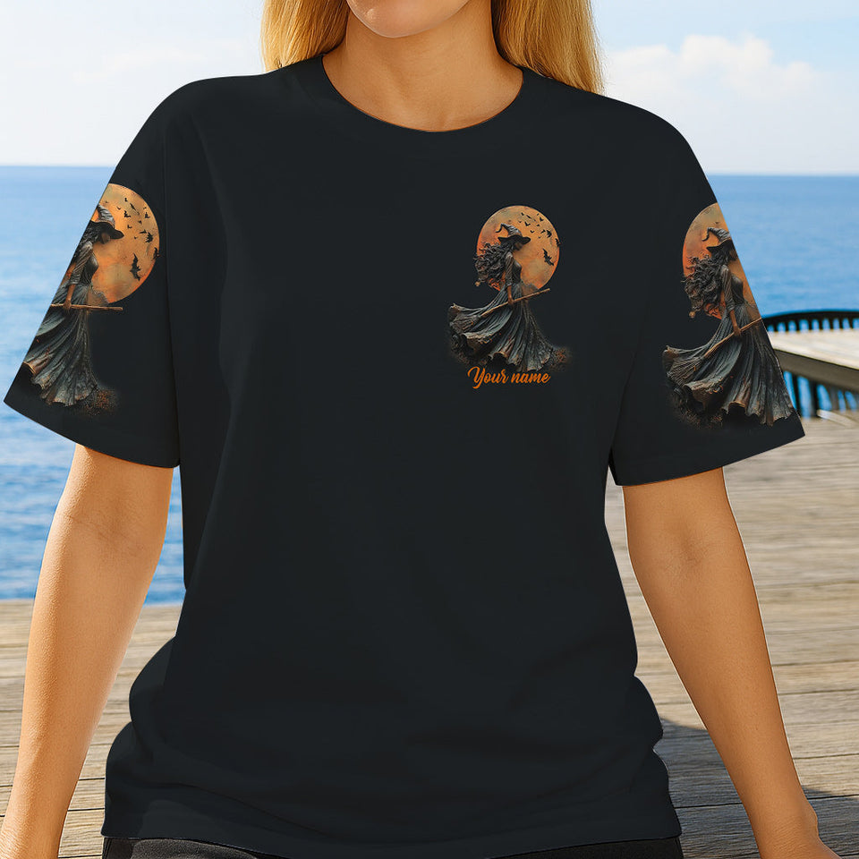 Strong Witch - Personalized Witch All Over Shirt