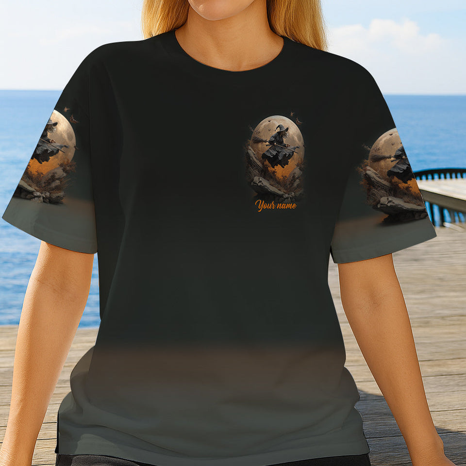 Strong Witch - Personalized Witch All Over Shirt