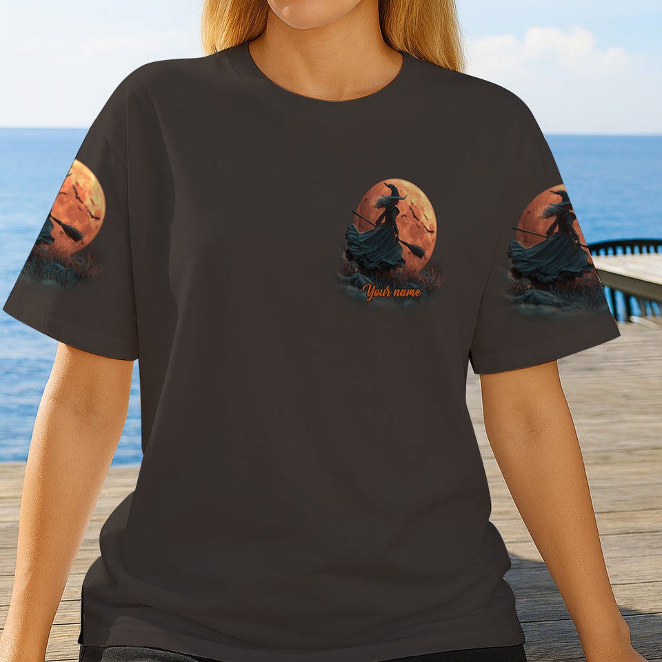 Strong Witch - Personalized Witch All Over Shirt