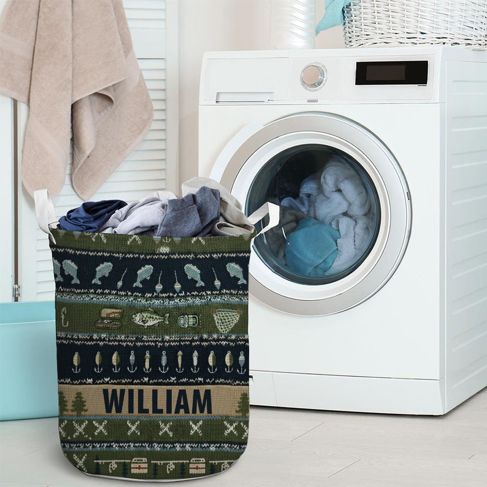 Hooked on Fishing - Personalized Fishing Storage Basket