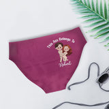 This Ass Is Taken Gift For Her Or Him - Personalized Couple Women Briefs & Men Boxer Briefs