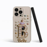 Book Lovers Gift - Personalized Book 3D Embossed Leather Phone Case