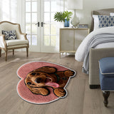 Gift for Pet Owner - Personalized Dog Non-Slip Tufted Rug