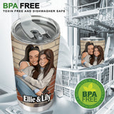 Custom Any Photo - We're Not Sugar & Spice - Personalized Bestie Tumbler
